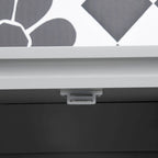 Meuble de rangement WC moderne, organisateur de salle de bain à double porte