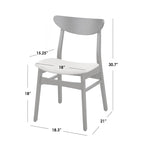 Table et chaises de salle à manger 5 pièces