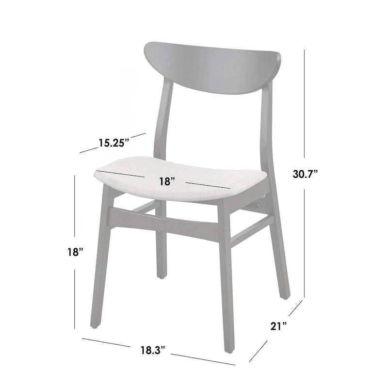Table et chaises de salle à manger 5 pièces