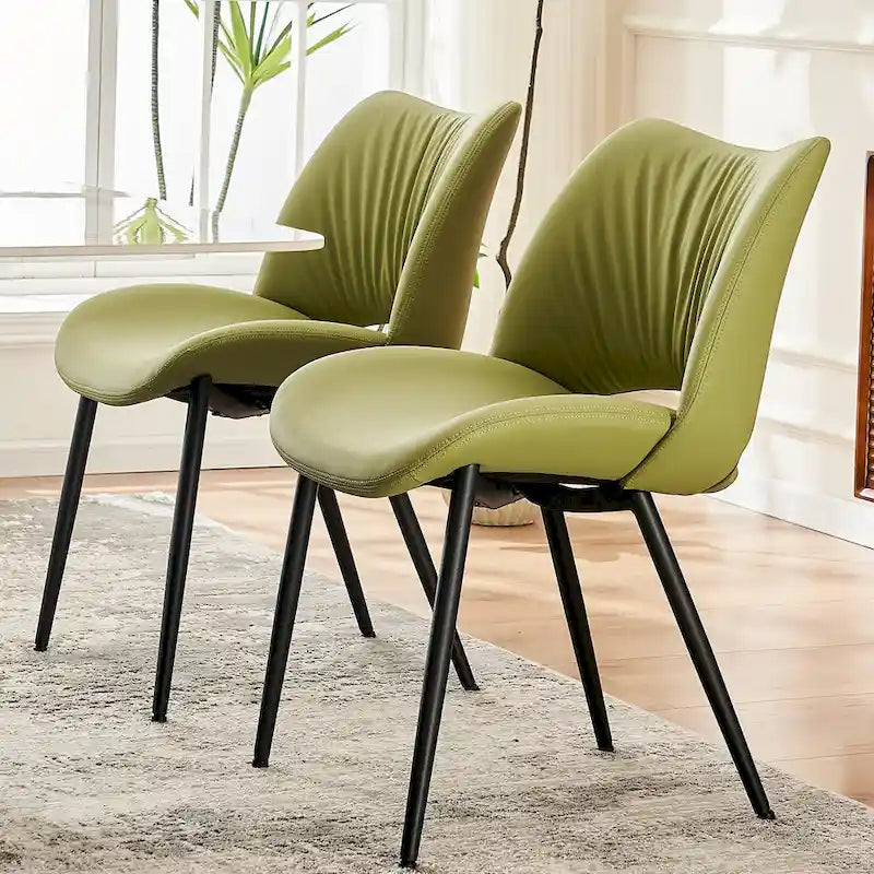 Modern Dining Kitchen Chairs Set of 2 Loads up to 300lbs