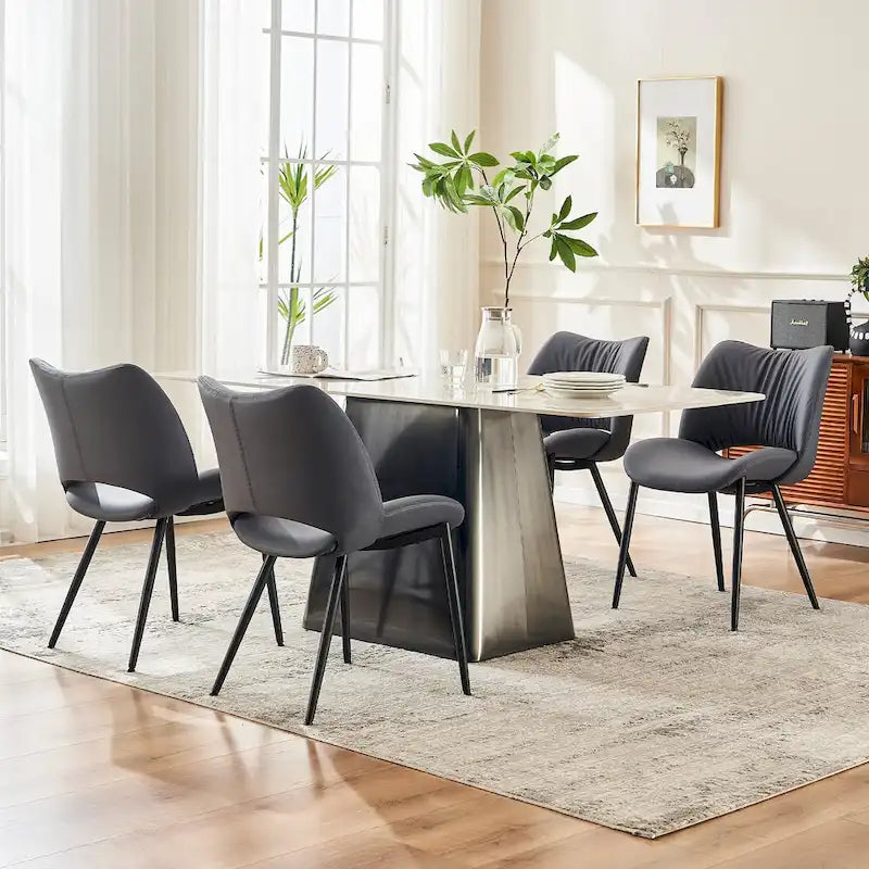 Chaises de cuisine modernes pour la salle à manger - charge maximale 136 kg