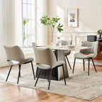 Chaises de cuisine modernes pour la salle à manger - charge maximale 136 kg