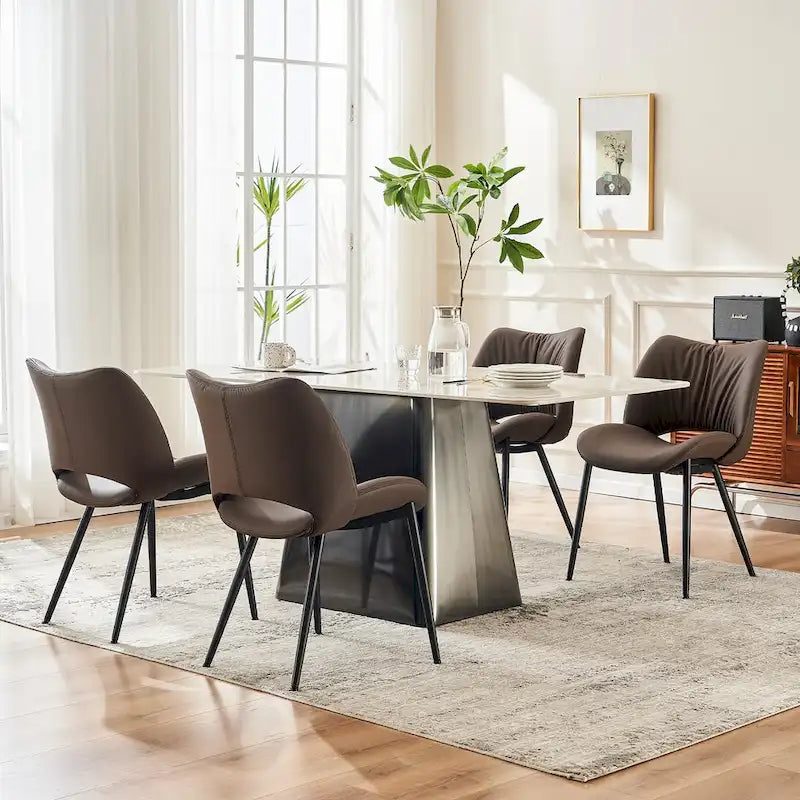 Chaises de cuisine modernes pour la salle à manger - charge maximale 136 kg