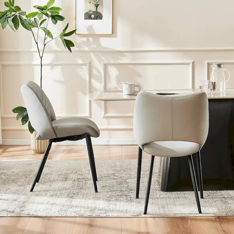 Chaises de cuisine modernes pour la salle à manger - charge maximale 136 kg