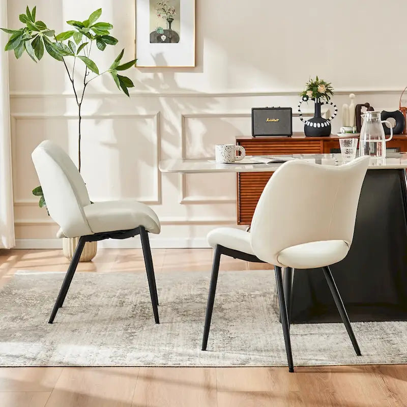 Chaises de cuisine modernes pour la salle à manger - charge maximale 136 kg