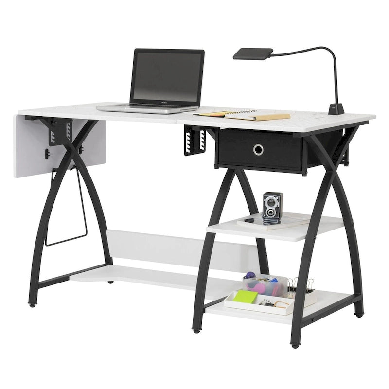 Table de couture avec ou sans grille de découpe intégrée