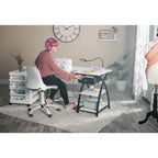 Table de couture avec ou sans grille de découpe intégrée